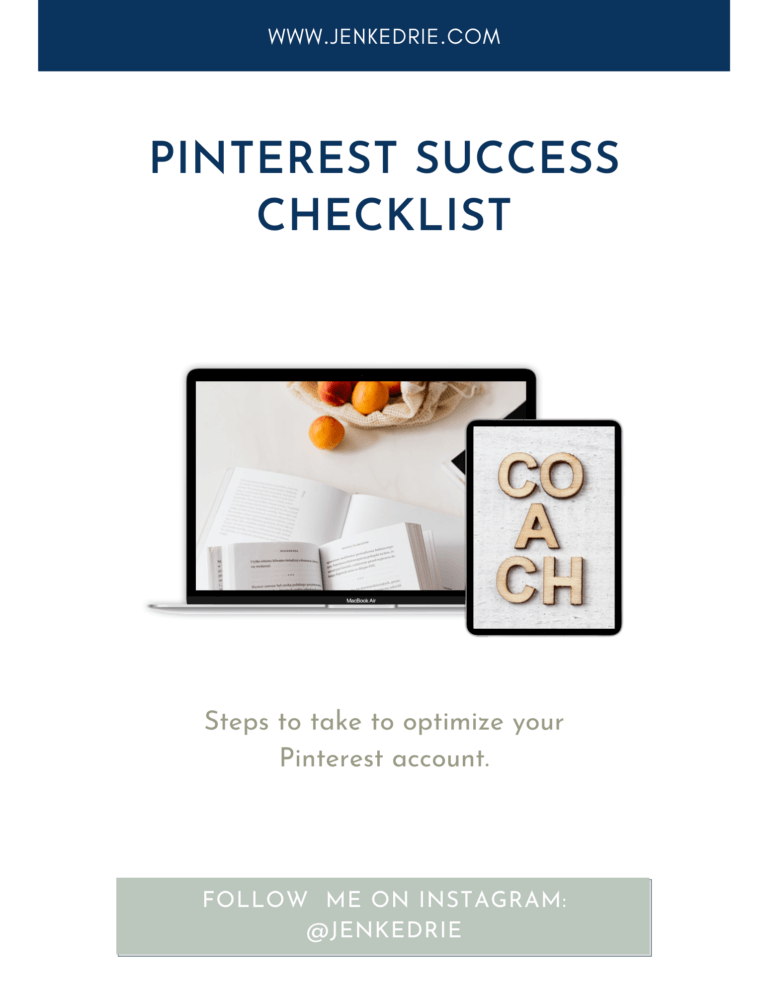 Pinterest Success Checklist