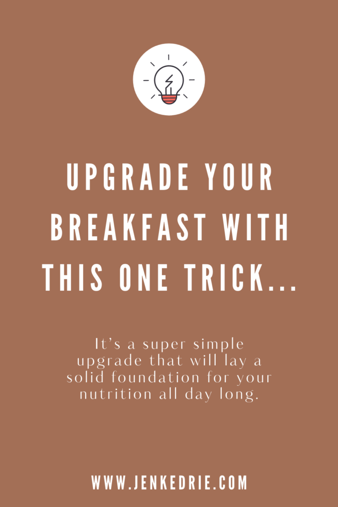 Tip to Upgrade Your Breakfast